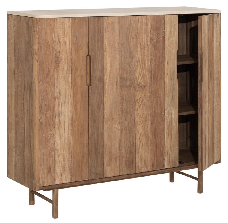 Bergkast Bliss laag Mortex, 4-deurs - DTP