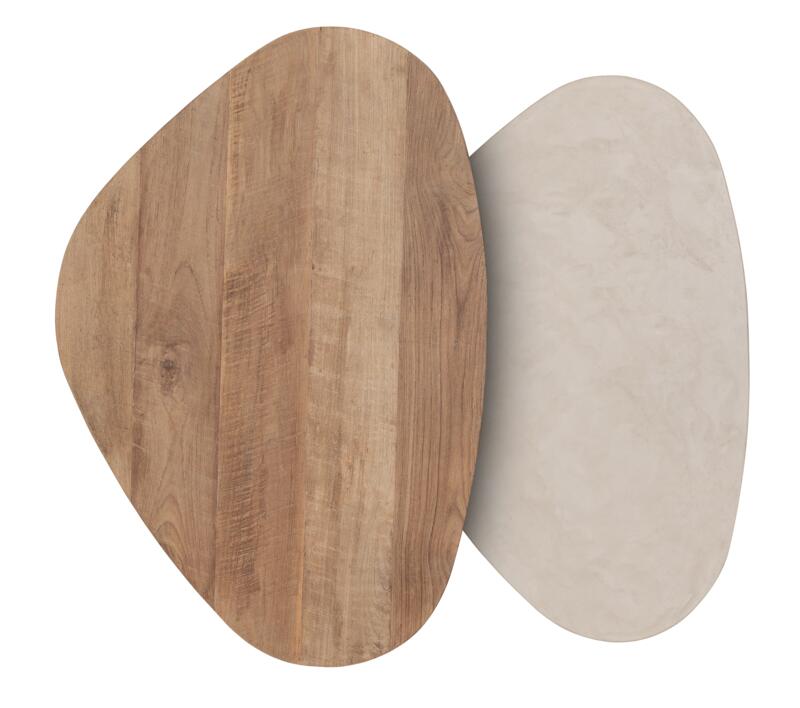 Salontafel Bliss Mortex pebble S/2 - DTP