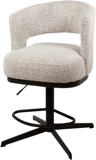 Tabouret de bar Bruce - pied pivotant 360 - coco - NW