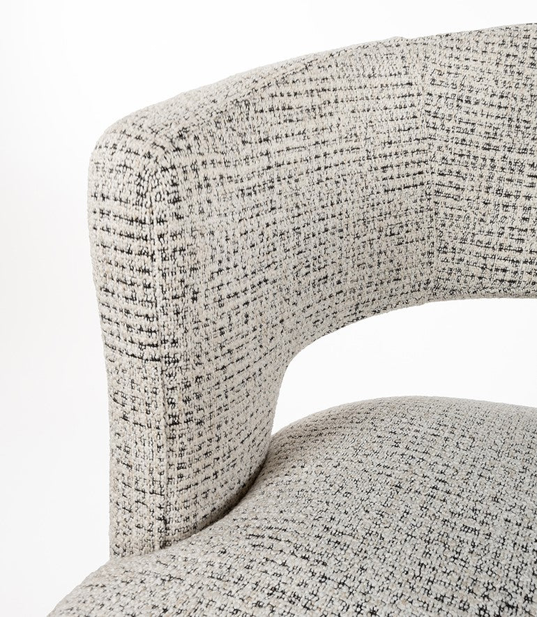 Tabouret de bar Bruce - pied pivotant 360 - coco - NW