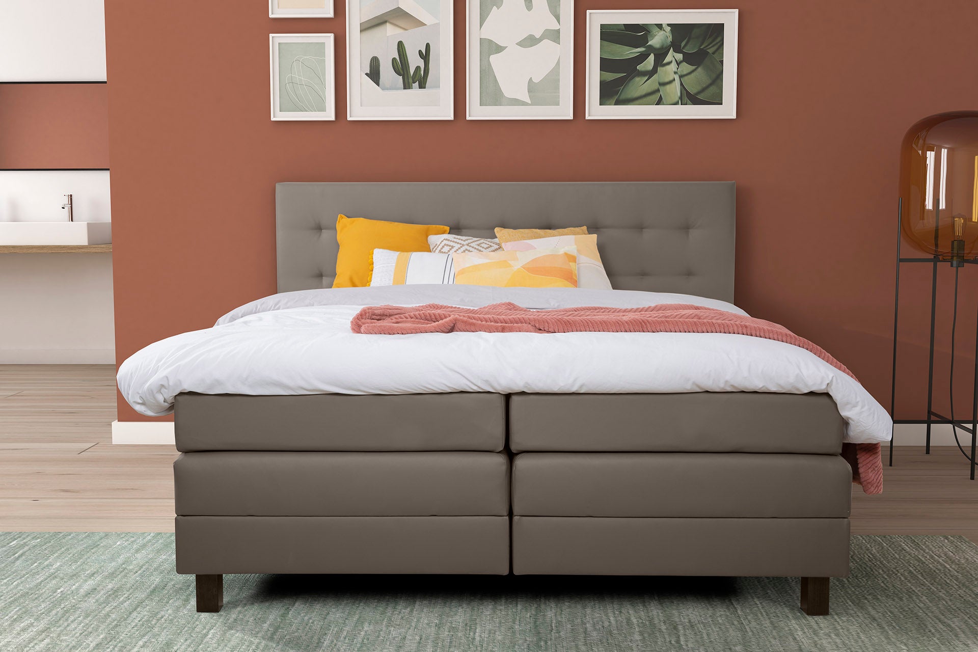 Lit Egor avec matelas rembourré et surmatelas VLS