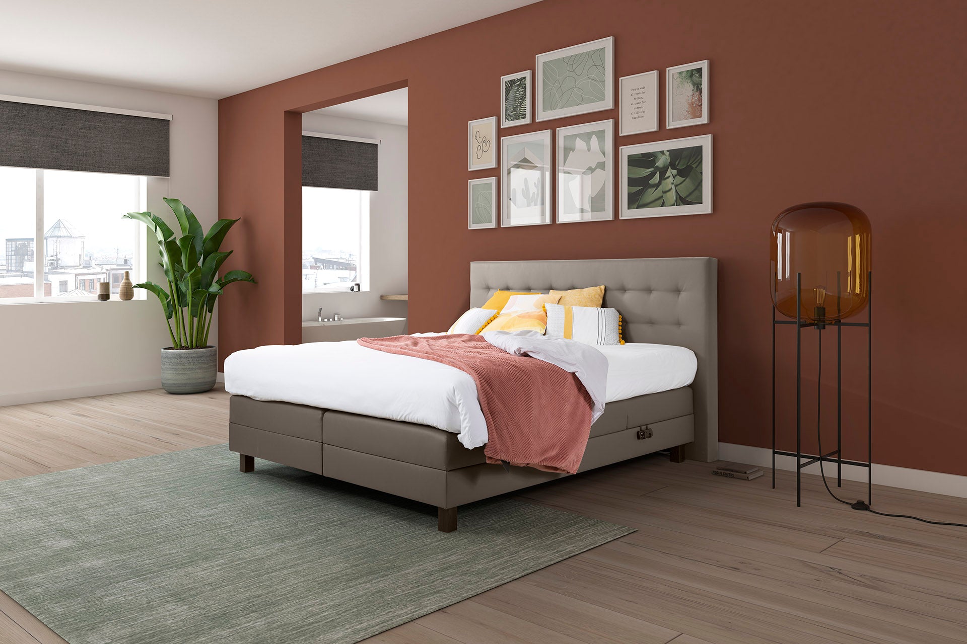 Lit Egor avec matelas rembourré et surmatelas VLS