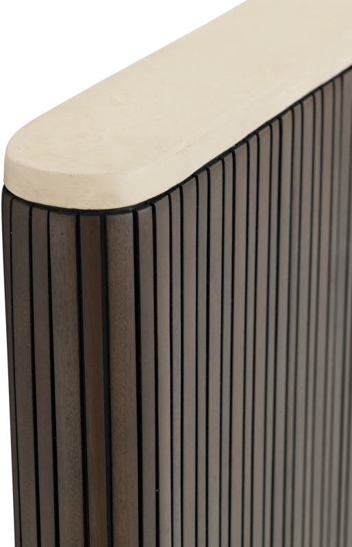 Bed hoofdbord Maroon mahonie/mortex voor boxspring 140/160/180- DTP