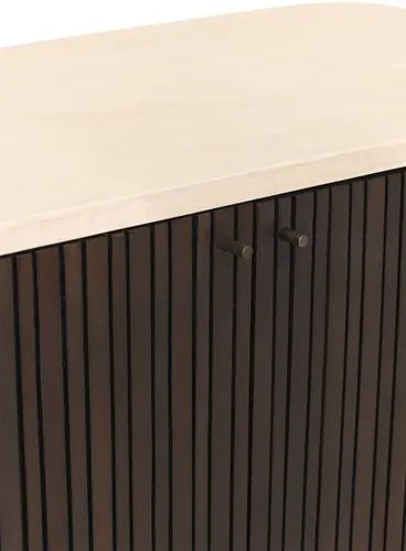 Dressoir Maroon 2X2-deurs mahonie - DTP