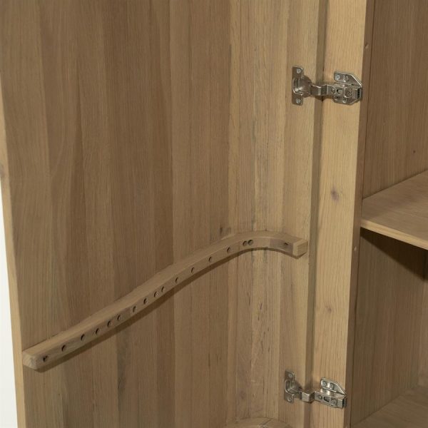 Bergkast Josh naturel eikenhout - Eleo