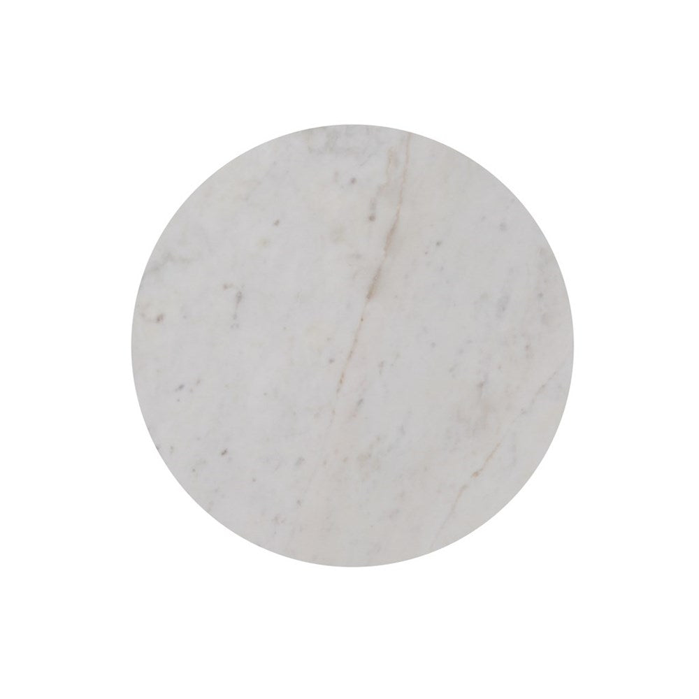 Table d’appoint Primo 60, marbre noir - VDC