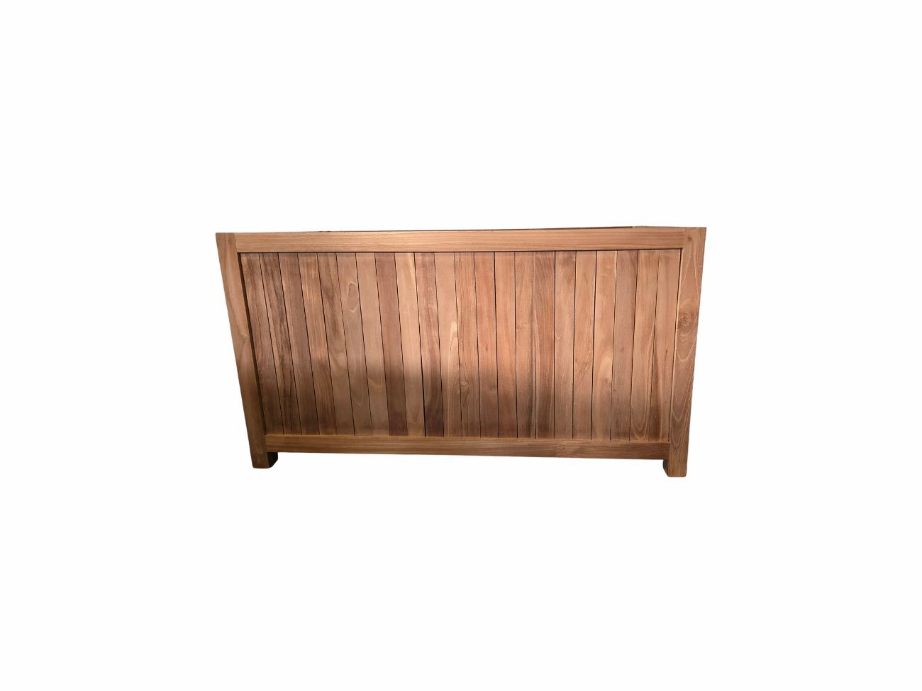 Bloembakken rectangular teak - PRN