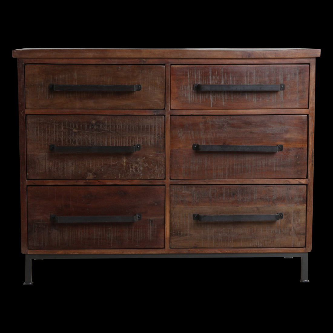 Dressoir Factory 6 lades - RAW