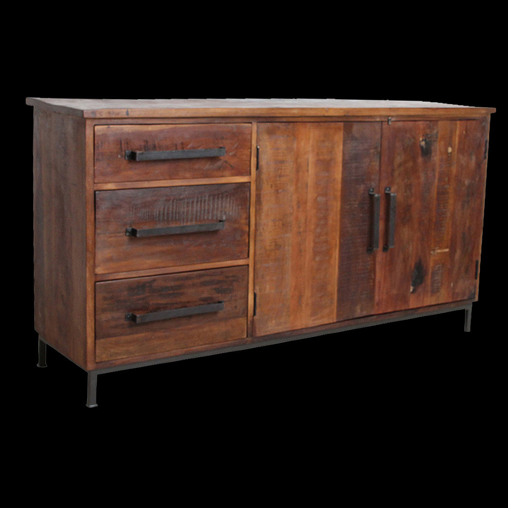 Dressoir Factory 2 deuren 3 lades - RAW