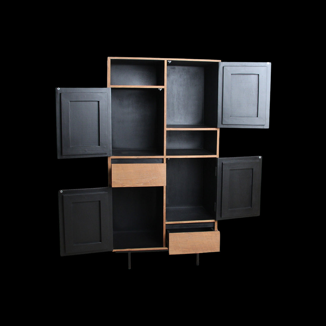 Bergkast Rhythm teak - RAW