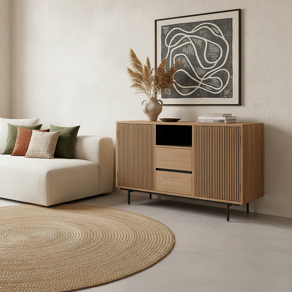 Dressoir Rhythm teak - RAW