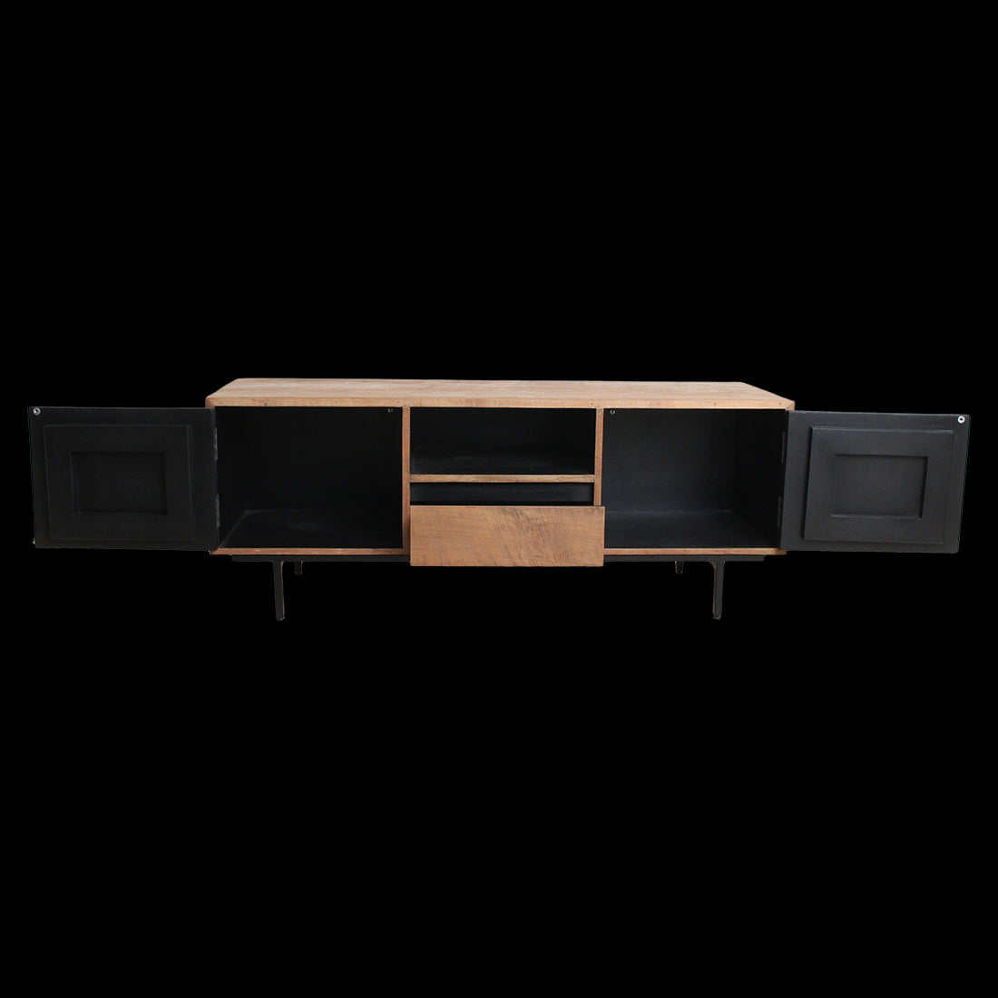 TV-kast Rhythm teak - RAW