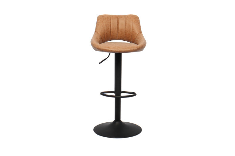 Counter- en barstoel Bella PU RS: zwart of cognac