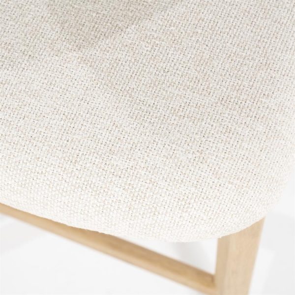 Counterstoel Mikky naturel eikenhout - Eleo