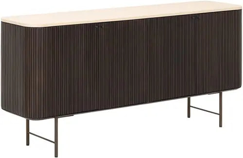 Dressoir Maroon 2X2-deurs mahonie - DTP