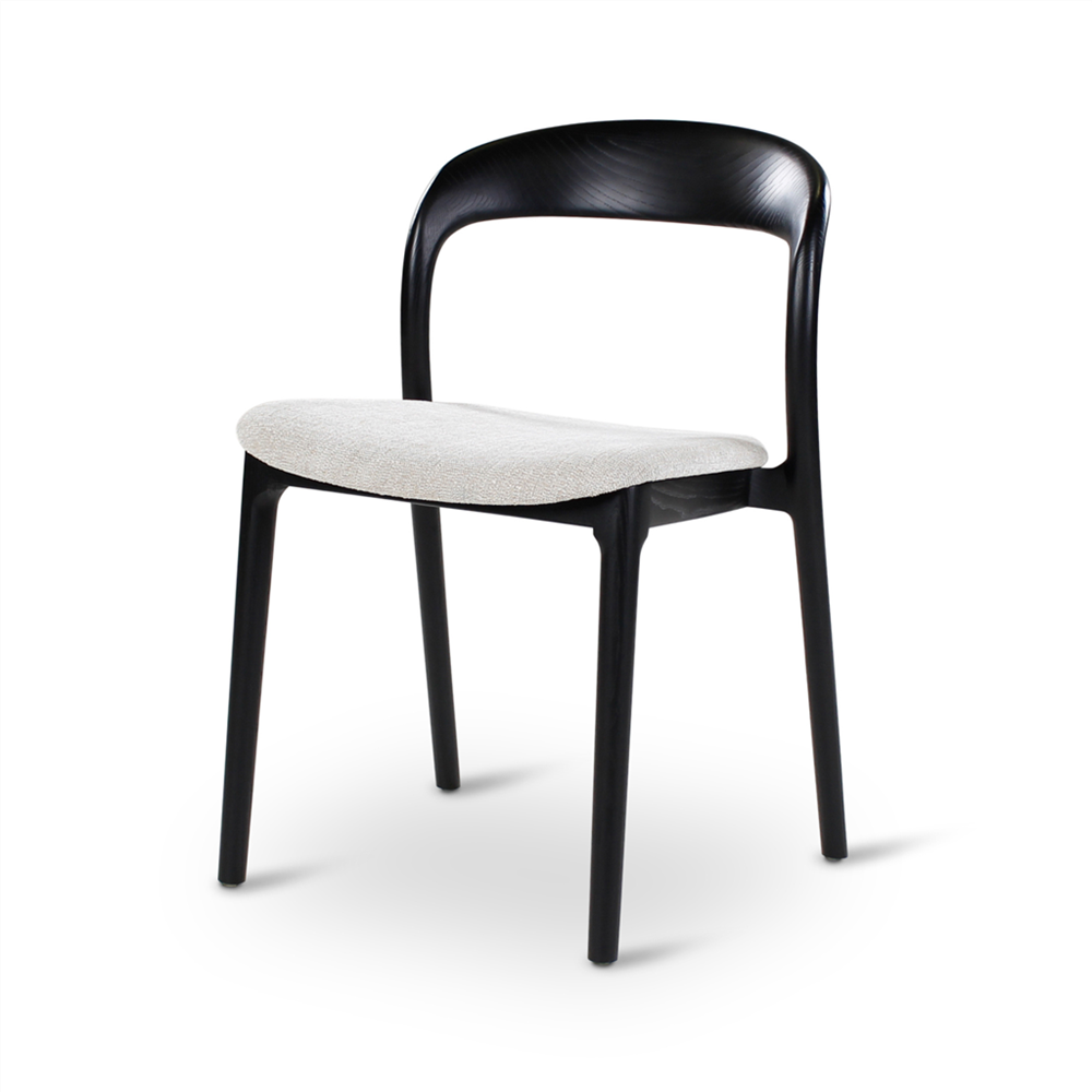 Eetkamerstoel Mirano es zwart - VDC