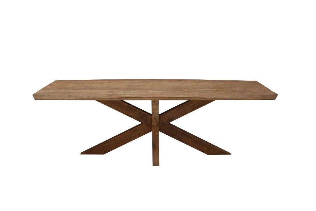 Eettafel Bruxelles - massief teakhout - JENE