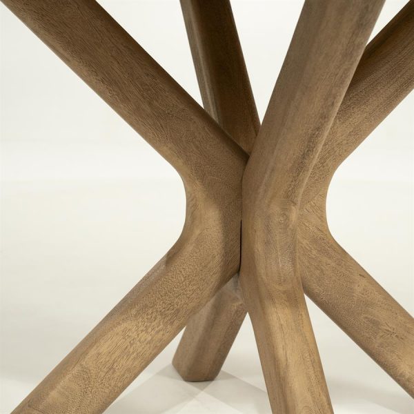 Eettafel Tycho mangohout naturel - Eleo