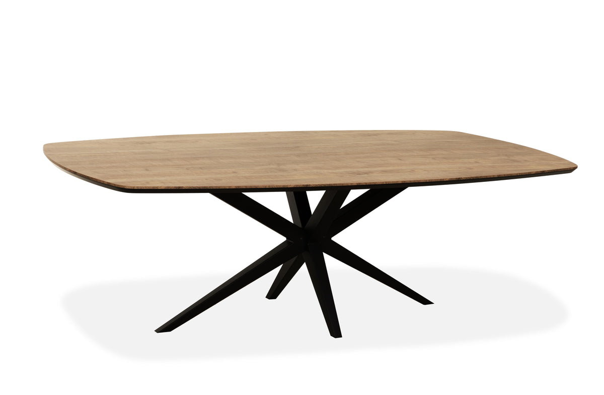 Eettafel Wellington Deens ovaal lamulux - MX