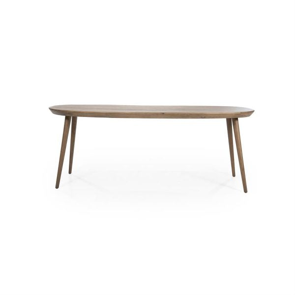 Eettafel Elijah bruin eikenhout - Eleo