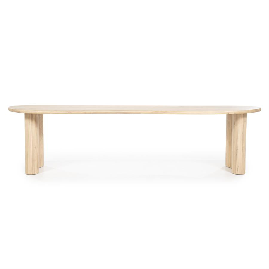 Eettafel Josh naturel eikenhout - Eleo