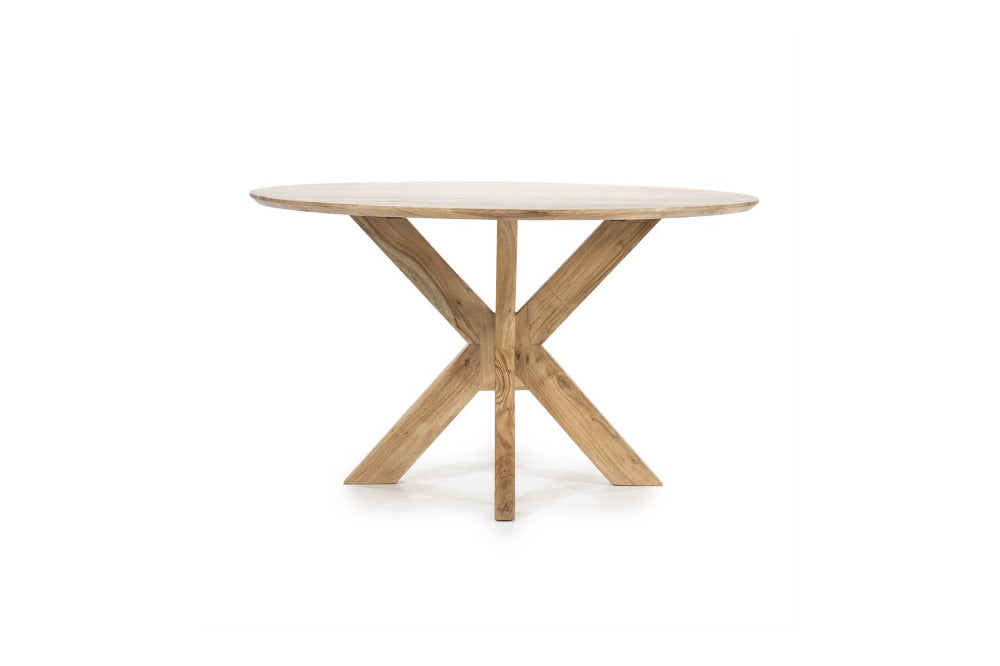 Eettafel Nikki naturel acaciahout - Eleo