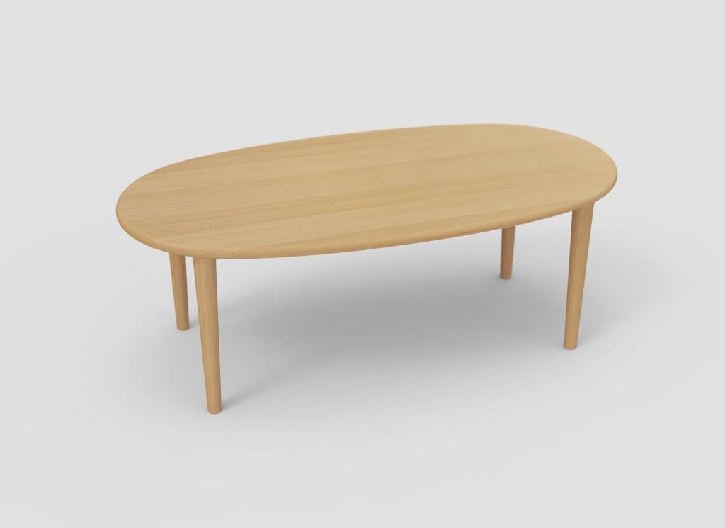 Eettafel Sento 210 ovaal eik (4 kleuren) - THS