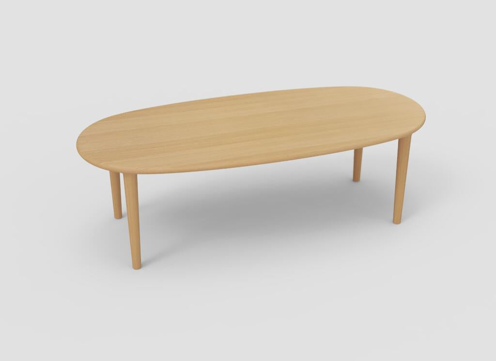 Eettafel Sento 240 ovaal eik (4 kleuren) - THS