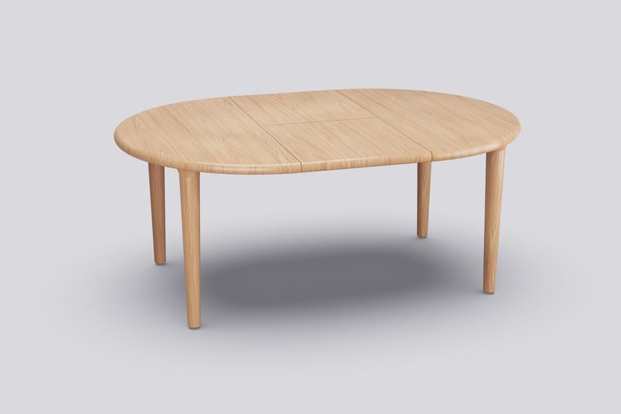 Eettafel Sento verlengbaar 130/186 eik (4 kleuren) - THS