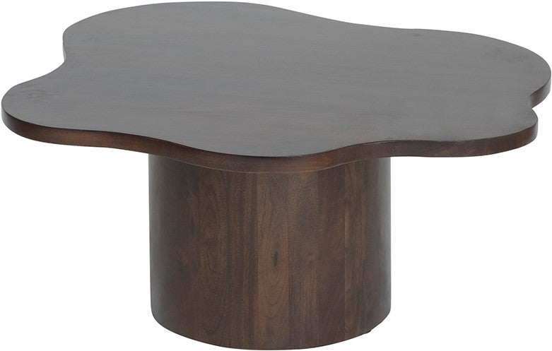 Table basse Fiore 98, manguier noyer - NW