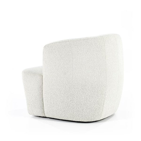 Fauteuil Charlotte EL : beige, taupe ou vert mousse - ELEO