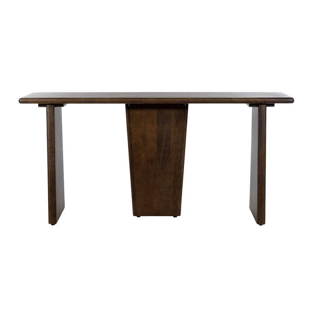 wandtafel Lagos 160, Mango donkere walnoot - NW
