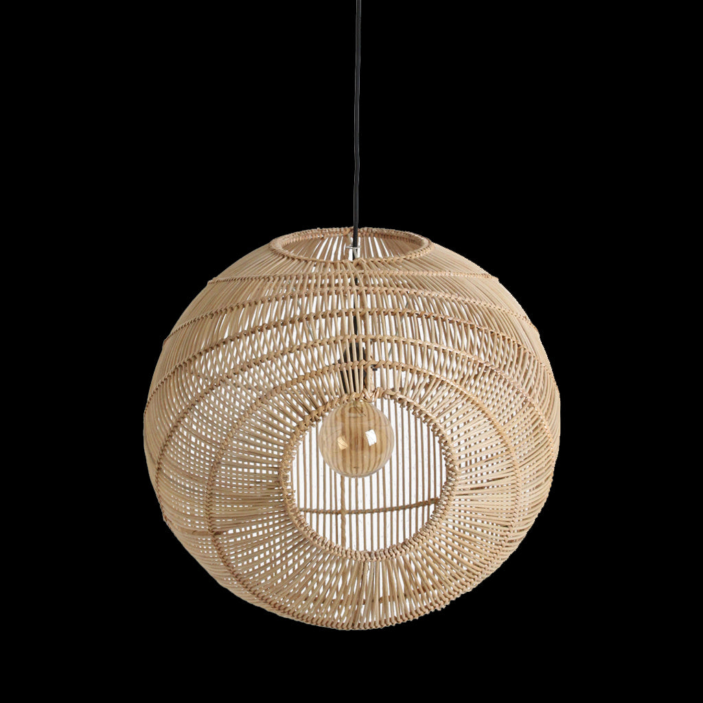 Luna rotan hanglamp Sphere - 50x52x50 cm - RAW