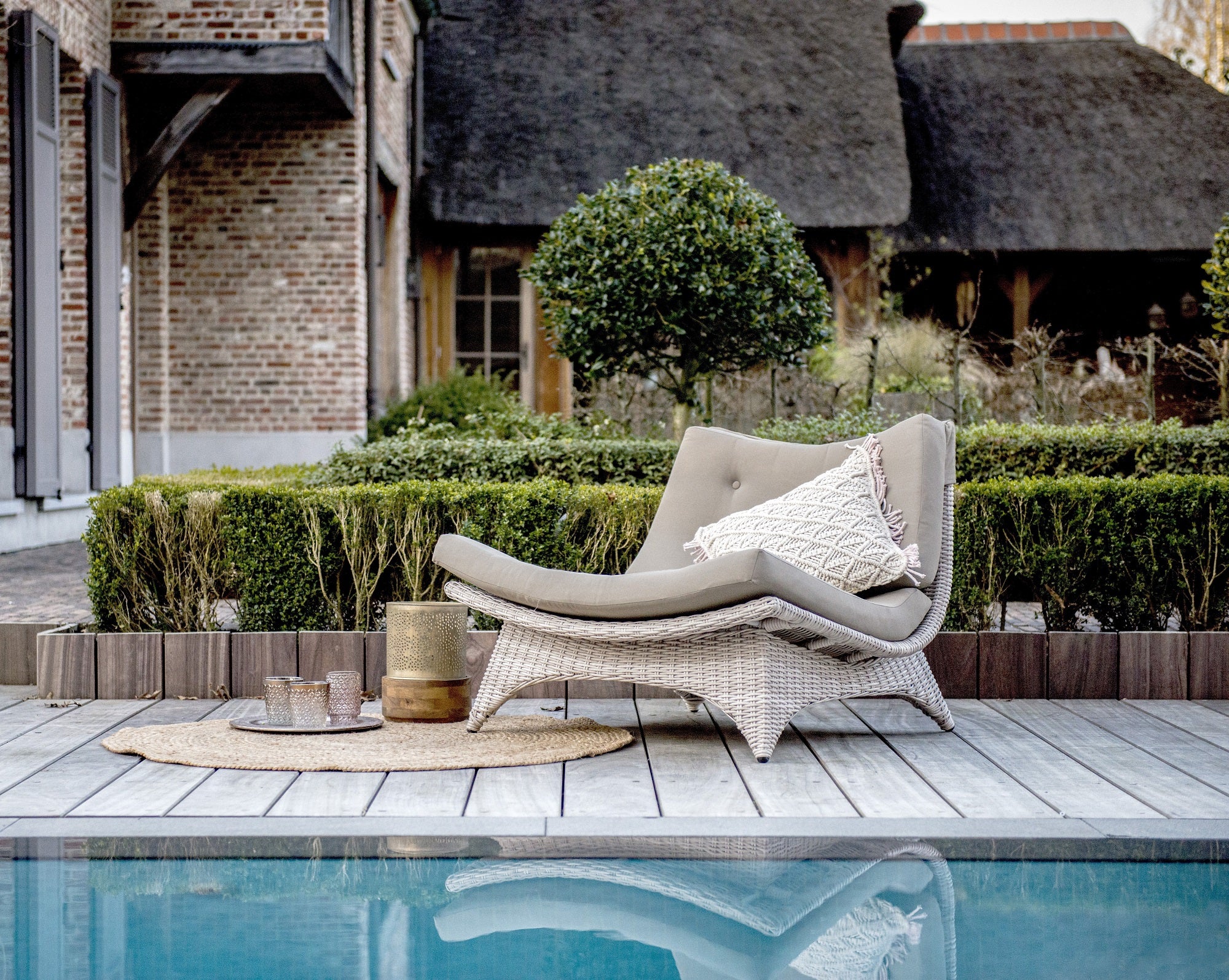 Chaise longue d'extérieur Nevertiti - PRN