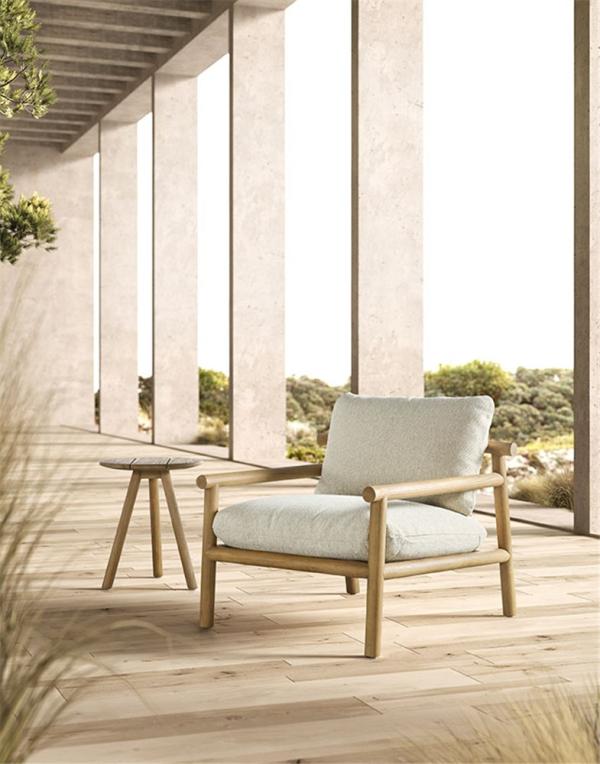 Outdoor loungezetel Kuro teak - VDC