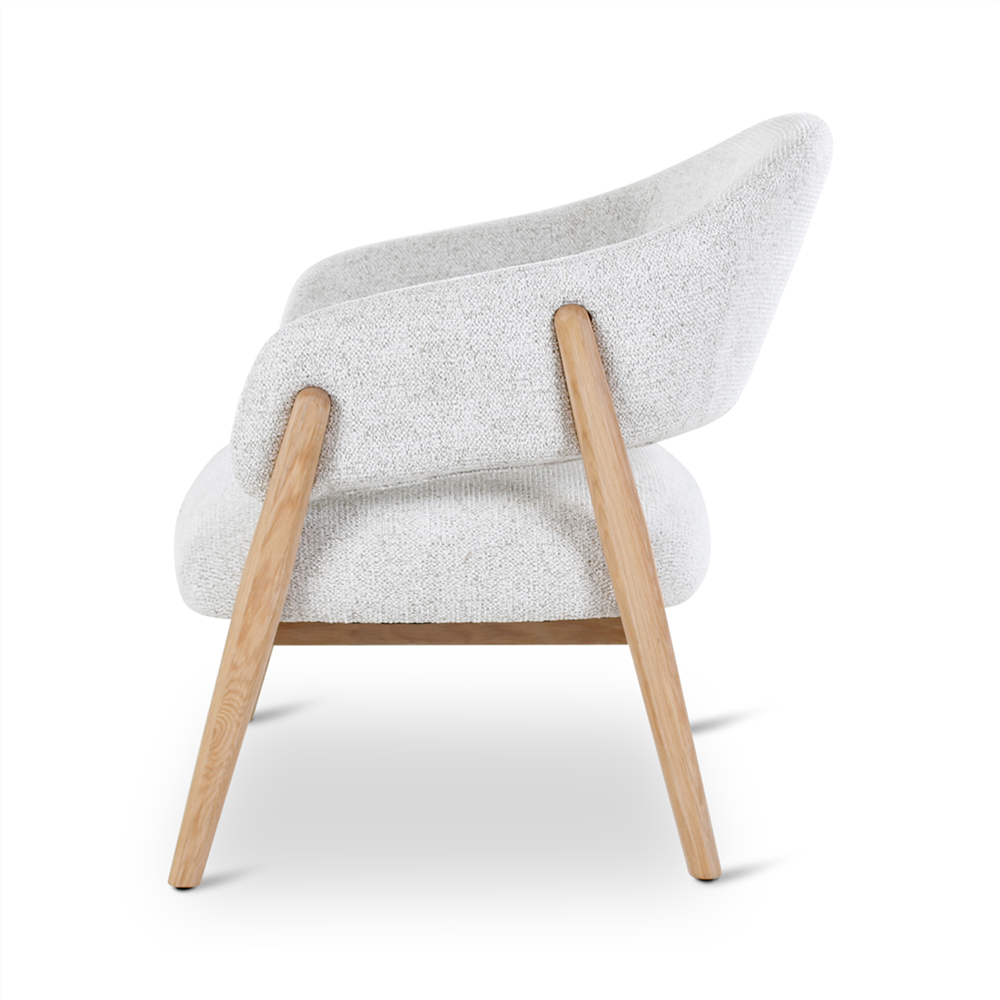 Lounge stoel Conor ivoor - VDC