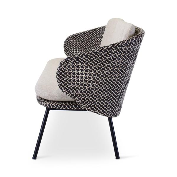 Chaise longue d'extérieur 3 places Modesto - VDC