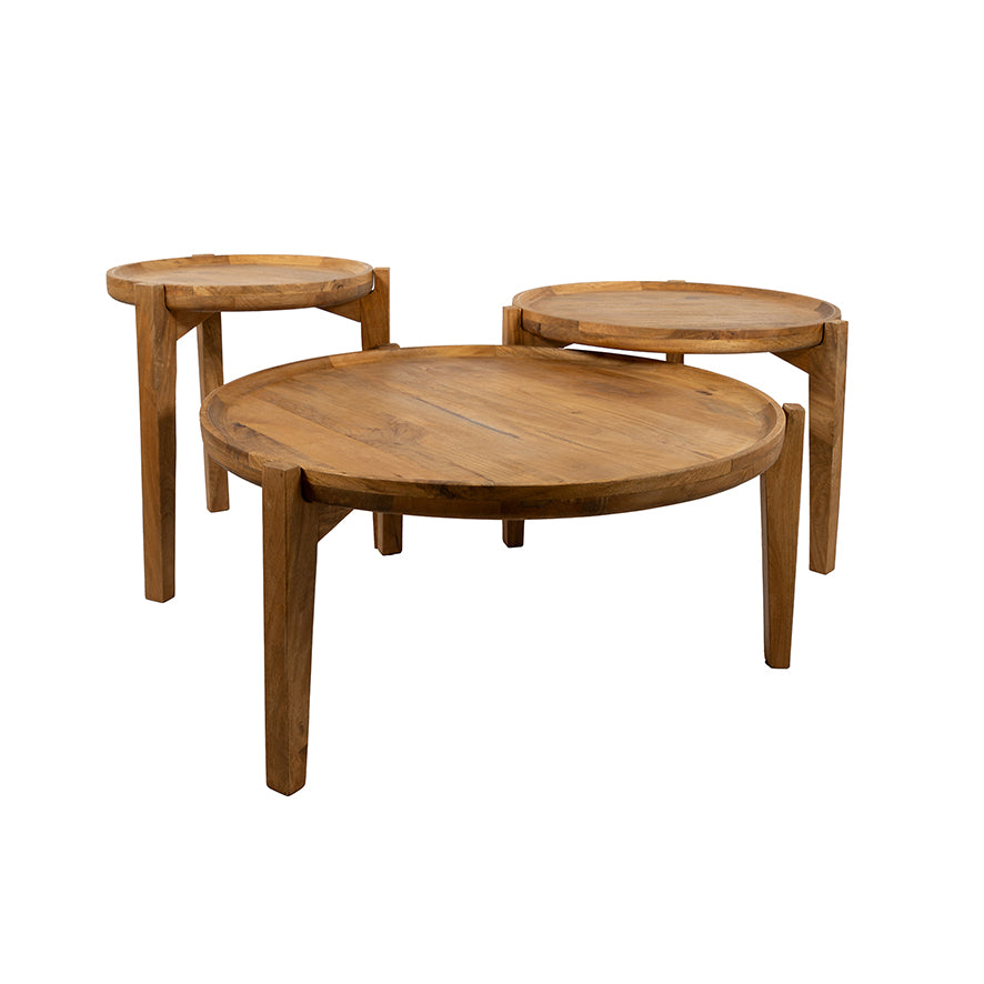 salontafel Berlijn S/3, Natuurlijk- NW