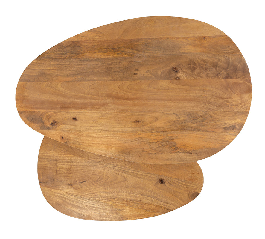 salontafel Kassel organisch, S/2, natuurlijk- NW