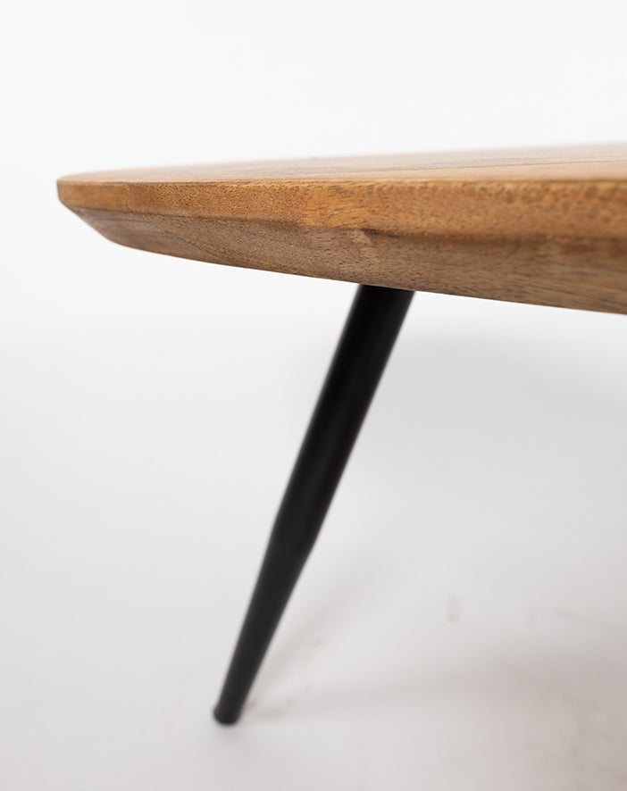 salontafel Kassel organisch, S/2, natuurlijk- NW