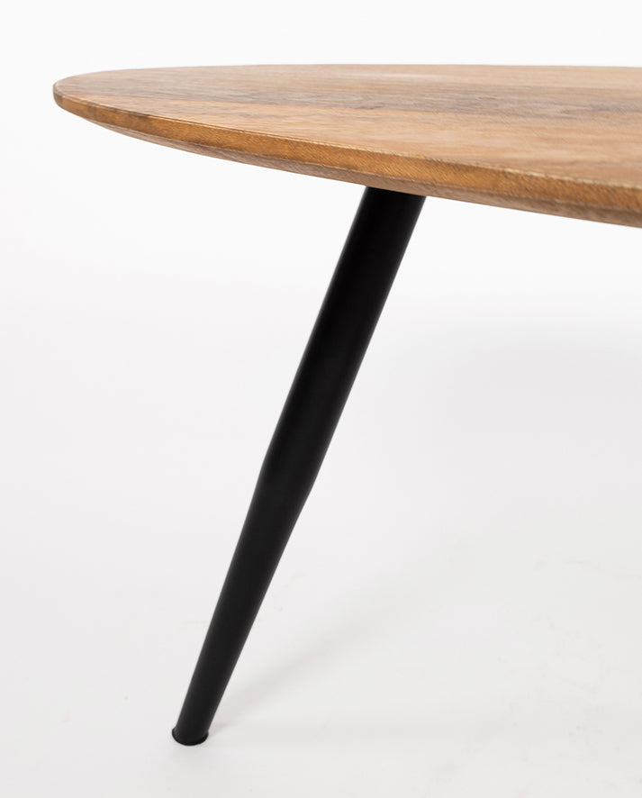 salontafel Kassel organisch, S/2, natuurlijk- NW