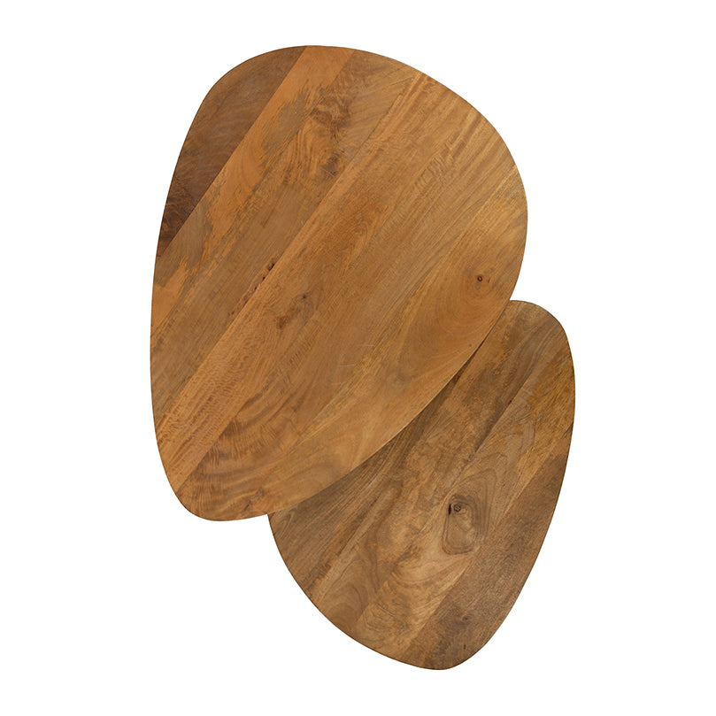 salontafel organisch, S/2, natuurlijk- NW