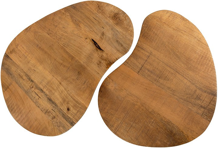 Table basse Erfurt organique, set de 2 - NW
