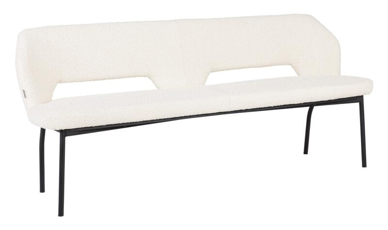 Bank Bloom 190 bouclé naturel - DTP