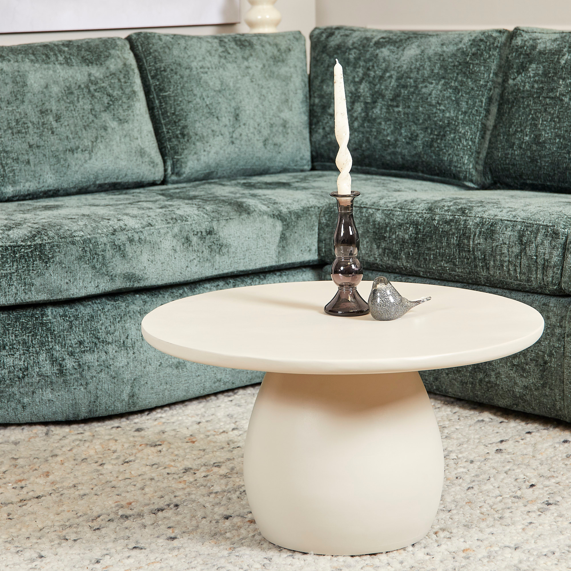 Sofa Alma | divan links + 2,5 zits | groen - STF