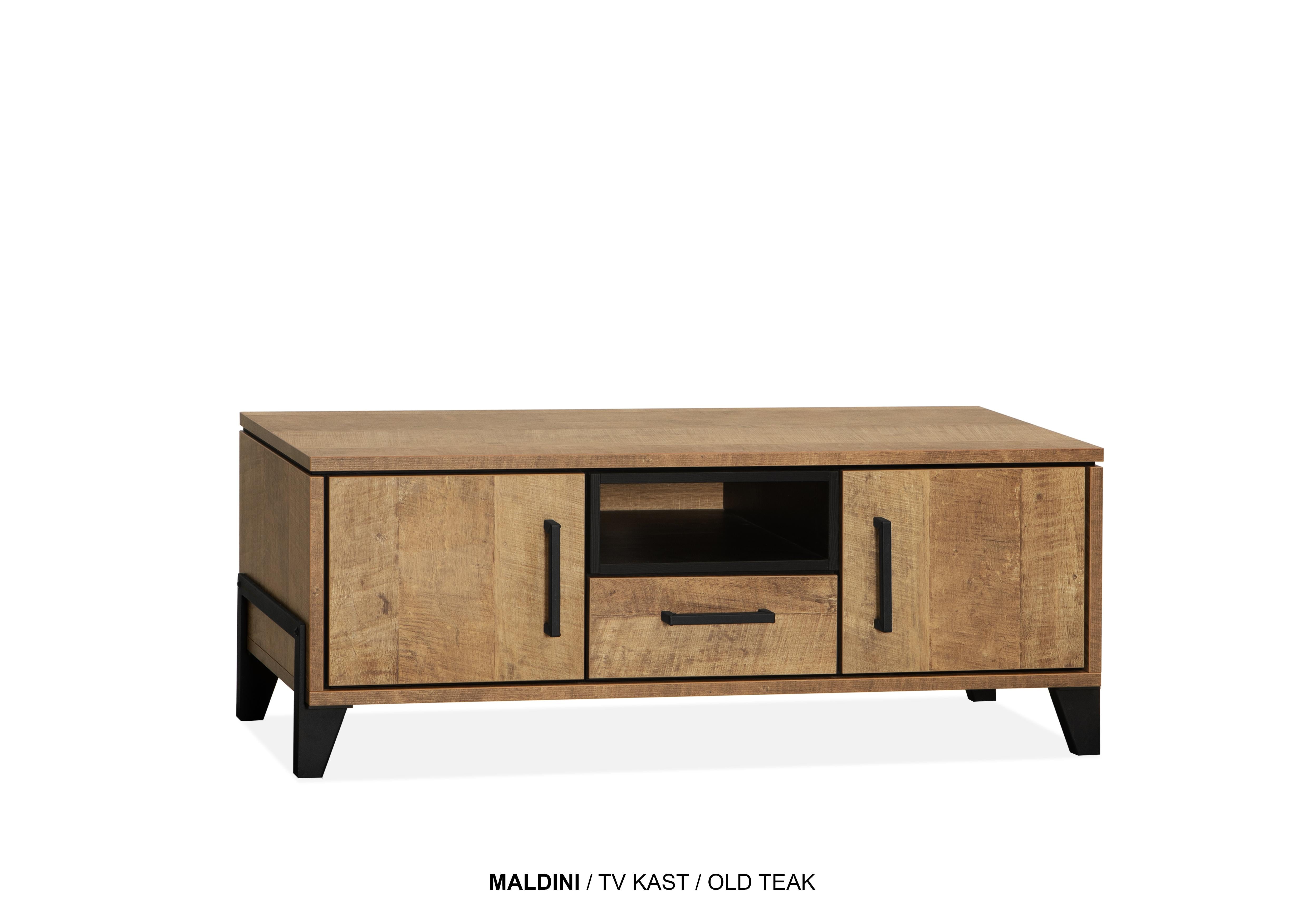 TV-kast Maldini MX - 2deuren/1lade/open vak