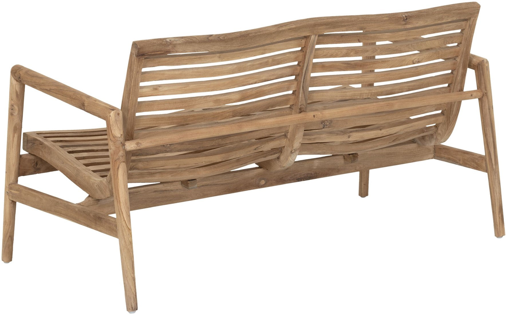 Outdoor bank Ray - teak - DTP