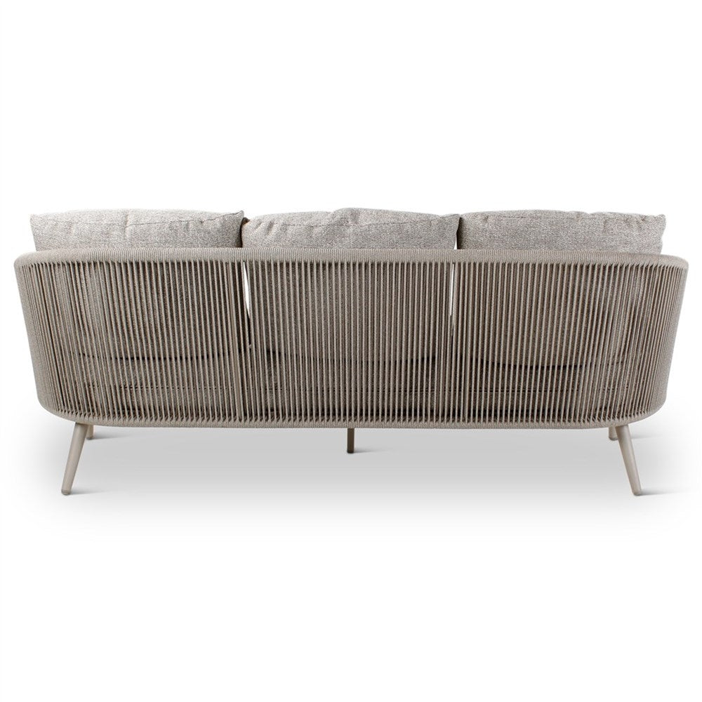 Outdoor 3-zit Mikos met kussens en cover inbegrepen - VDC