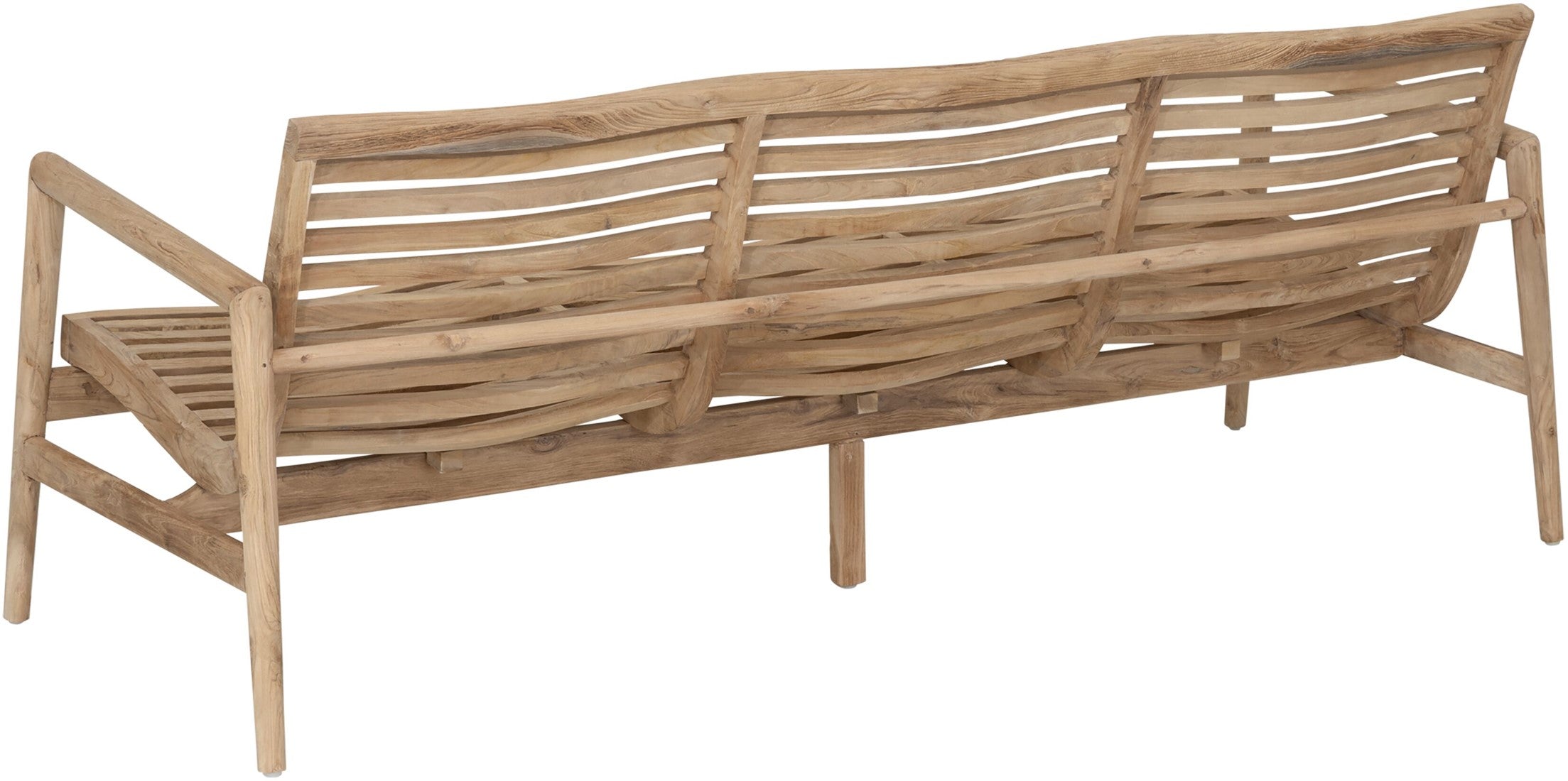 Outdoor bank Ray - teak - DTP