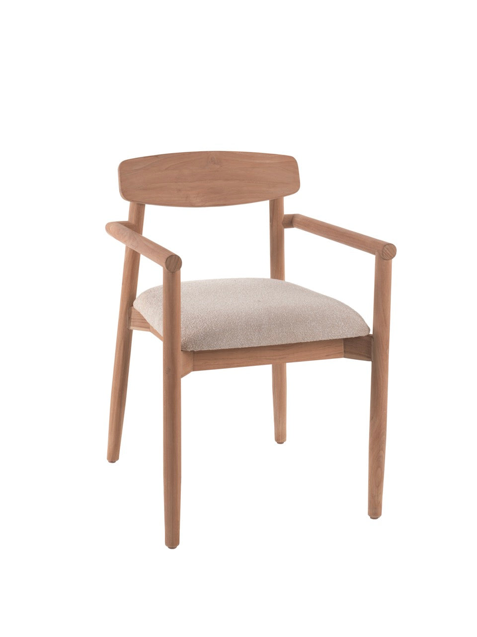Fauteuil d'extérieur en teck Leandro - GS